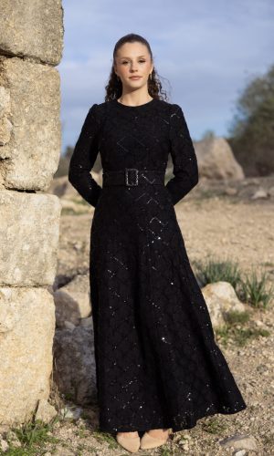 שמלת עדן שחור חדש